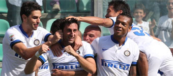 El Inter abusa del colista y Milito vuelve marcando goles