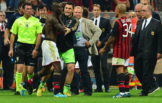 Balotelli, sancionado con tres partidos
