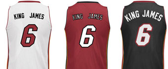La NBA aceptar motes en la camiseta: D-Wade, King James, KG... pero no Batman
