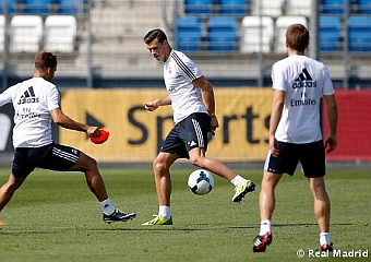 Bale se entrena con normalidad
