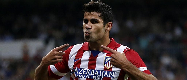 Diego Costa is hot on Messi's heels