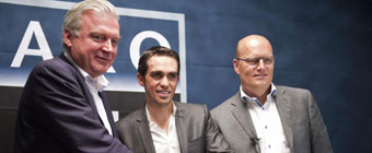 Saxo Bank anuncia que sigue
con Riis y Contador para 2014