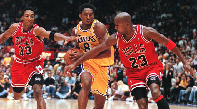 Kobe asegura que Michael Jordan tambin rob movimientos de otros jugadores