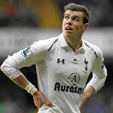 Bale ya sufri de la espalda jugando en el Tottenham