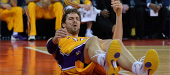Pau no entiende de rumores y los Lakers siguen con el freno echado