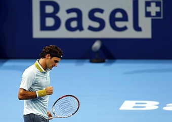 Federer ya gana en casa