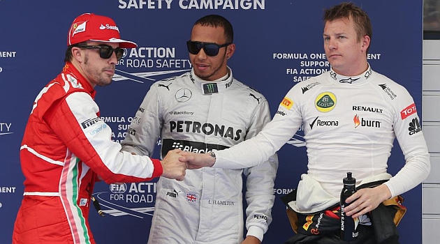 Hamilton: Alonso tratar a Kimi como el campen que es