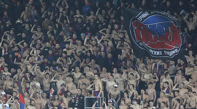 UEFA clausura por racismo parte
del campo del CSKA Mosc