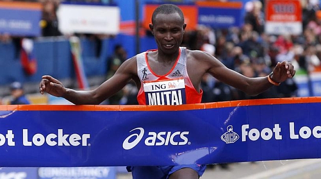 El keniano Mutai, ganador en 2011, repite ttulo en Nueva York