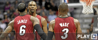Los Heat superan sus problemas 'matrimoniales' y en Florida nace una estrella que da brillo a la jornada NBA