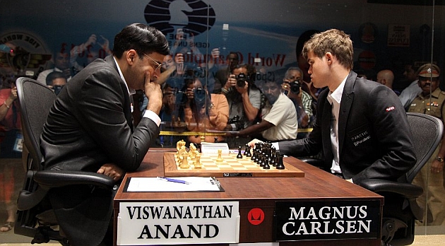 Nuevas tablas de tanteo entre Anand y Carlsen