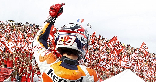 Márquez hace historia en MotoGP