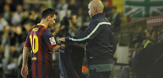 Messi's injury curse strikes again