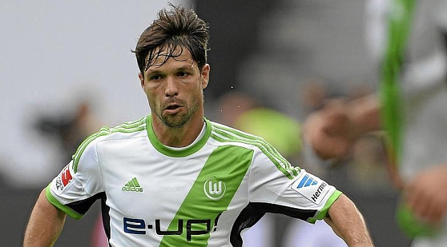 Diego, en un partido del Wolfsburgo / AFP