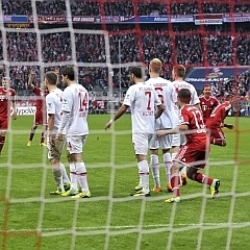 El golazo de falta de Ribery, entre los mejores de la Bundesliga