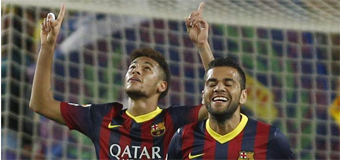 Alves: Neymar est preparado
para asumir el rol de Messi