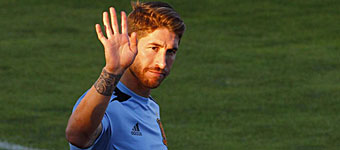 Sergio Ramos: Espero que el nio venga con un Mundial debajo del brazo