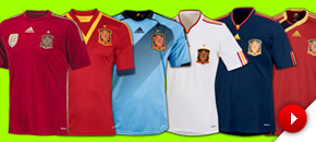 Historia de la camiseta de la selección española en la Copa del Mundo -  VAVEL España