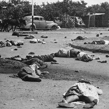 Imagen de la Masacre de Sharpeville