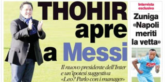 Thohir: Comprar a
Messi, por qu no?