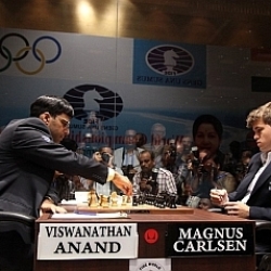 Anand no encuentra la forma de abrir el muro de Carlsen