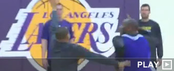 Kobe ya se entrena con los Lakers, sorprende a D'Antoni y podra jugar