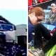 Un aficionado cae grada abajo en un partido de la NFL