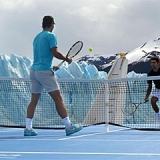 Nadal y Djokovic se retan en el Perito Moreno