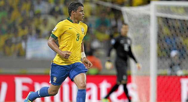 Mundial 2014: Thiago Silva ve a España "más fuerte" que Brasil