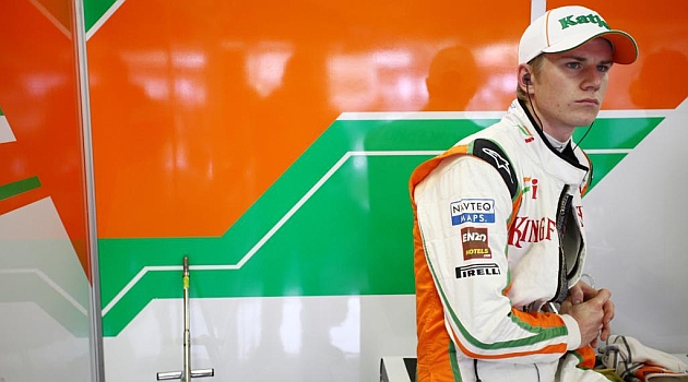 Hulkenberg, en su anterior etapa en Force India / Foto: Reuters
