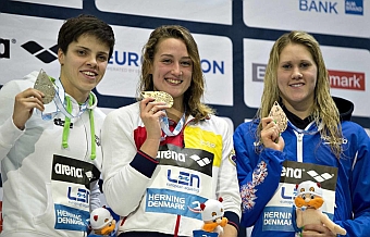 Segundo oro para Mireia en los Europeos de piscina corta