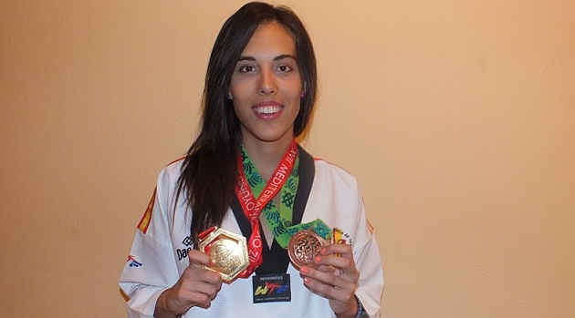 Eva Calvo, oro en -57 kilos
ante la campeona olmpica