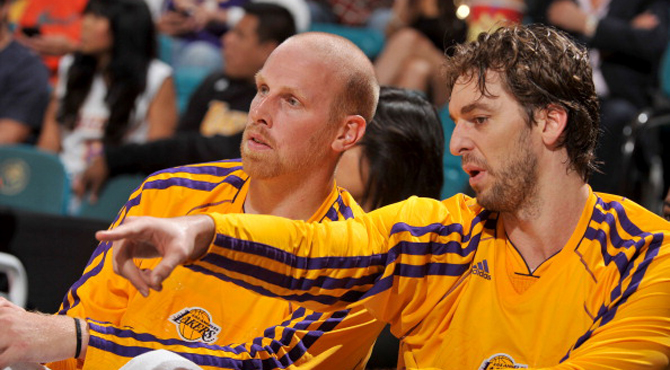 Chris Kaman, el compaero de Pau en la pintura de los Lakers, tambin carga contra D'Antoni