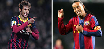 Neymar sigue la estela de Ronaldinho