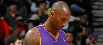 Kobe vuelve a lesionarse: seis semanas de baja