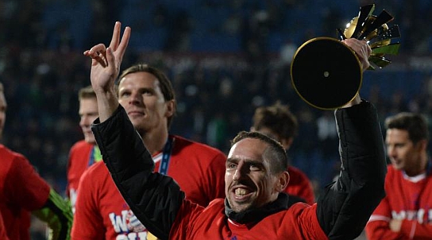 Ribery: El ao del Bayern ha sido de locura