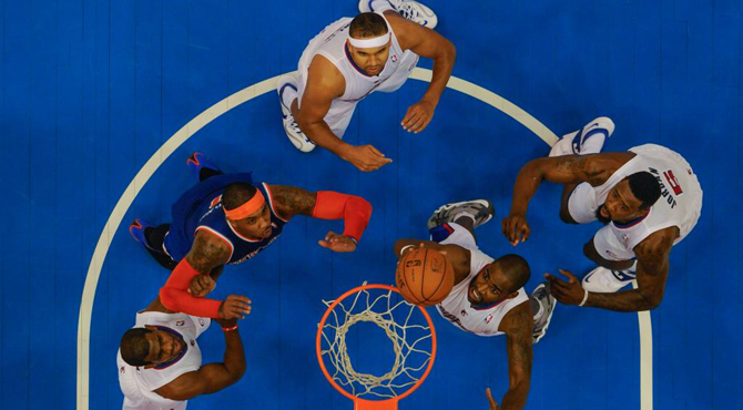 Carmelo, descontento en los Knicks, apunta a Los ngeles... aunque no a los Lakers