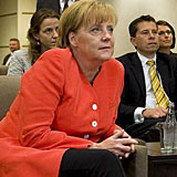 Merkel, conmocionada por el accidente de Schumacher