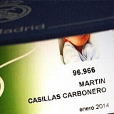 Martín Casillas ya es socio del Real Madrid