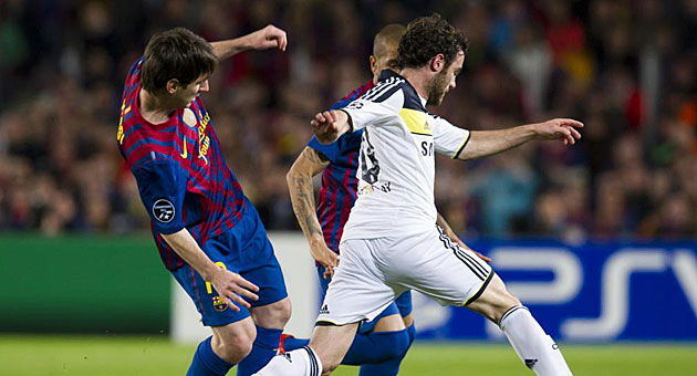 Messi y Mata en una imagen de archivo / Pablo Pueyo