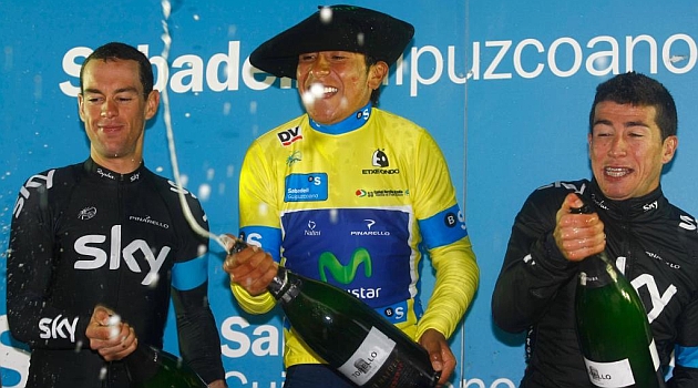 Quintanta, vencedor de la Vuelta al Pas Vasco 2013. FOTO: Rafa Gmez/Ciclismo a fondo