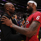 Kobe Bryant y LeBron James