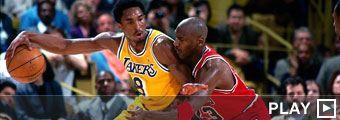 Michael Jordan y Kobe Bryant