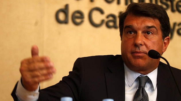 The current president must call elections, says Laporta
