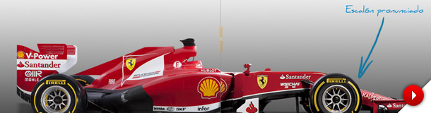 Compara el nuevo Ferrari F14 T con su antecesor