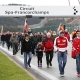 Una marcha en apoyo a Schumacher
rene a 500 personas en Spa