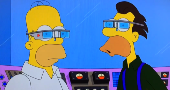 Los Simpson se burlan de las Google Glass en los nuevos captulos
