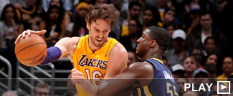 Un doble-doble de Pau no salva a los peores Lakers de la historia L.A.