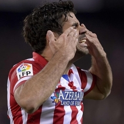 Diego Costa acaba con su
sequa goleadora en Liga