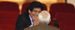 El homenaje de Maradona
